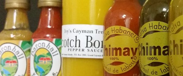 Hot Sauces from Jamaica, Grand Cayman Island and Cozumel