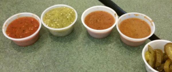 Bazo’s Fresh Mexican Grill, Louisville, KY, Hot Sauces